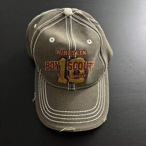 Boy Scouts 1910 Distressed Logo Hat Strapback Baseball Cap Limited Edition 2012